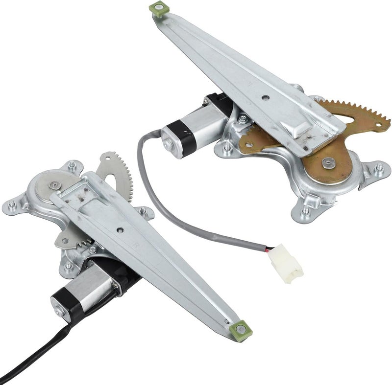 SCITOO منظم نافذة كهربائية ومحرك مناسب لسيارات تويوتا يارس 2007 2008 2009 2010 2011 2012 2013 2014 الجانب الأيسر الخلفي، الجانب الأيمن الخلفي 748-580 - Image 1